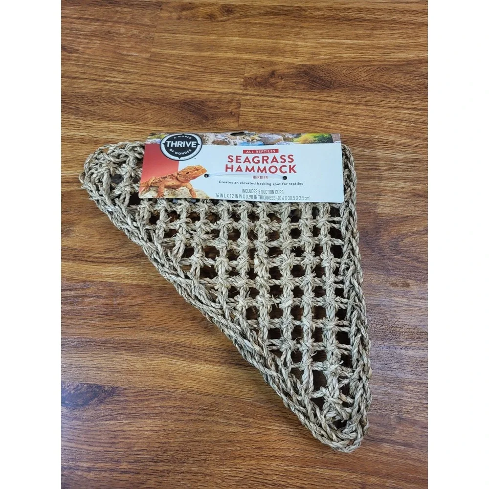 Thrive All Reptiles Seagrass Hammock